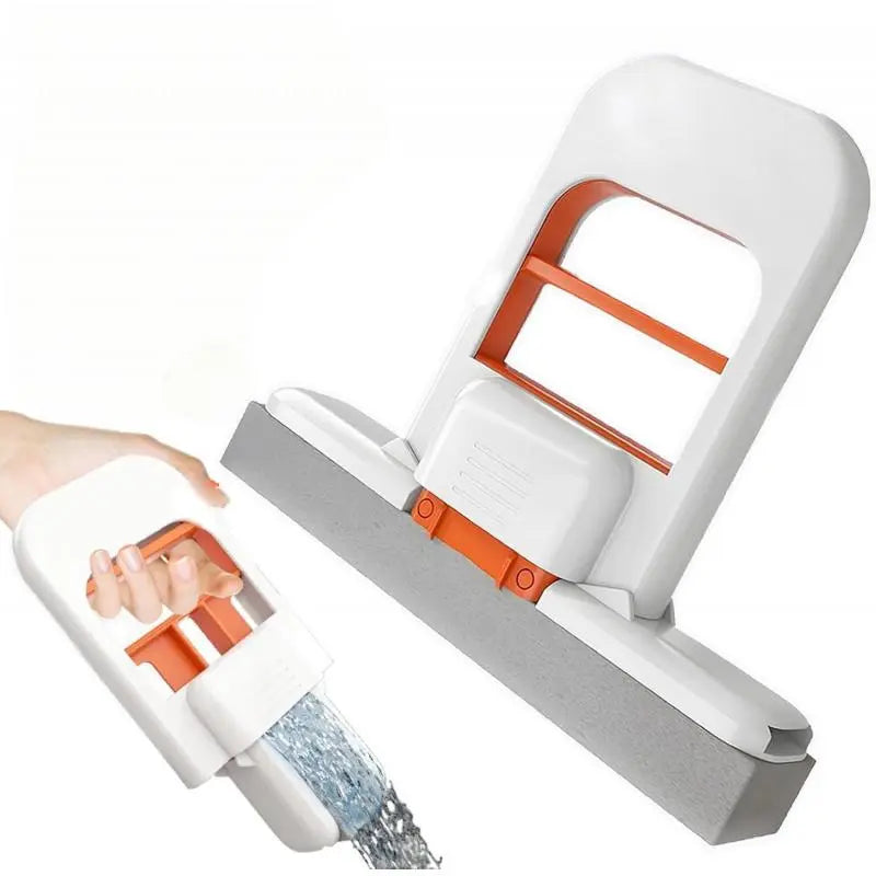 ✨🧽 Mini Self-Squeezing Mop – No-Hands Cleaning Tool | Perfect for Kitchen, Bathroom, Glass & Small Spaces | Compact & Lightweight