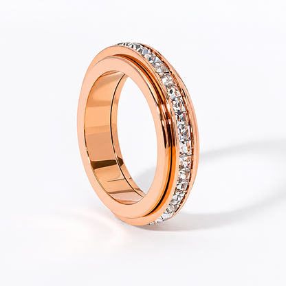 💎 Oneswear® Rotatable Starry Sky Ring — A Calming Touch for Everyday Stress