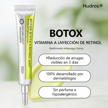 Hudros® Botox & Vita-A Retinol Shot Wrinkle-Lift Tightening cream - Last Day Promotion 70% OFF