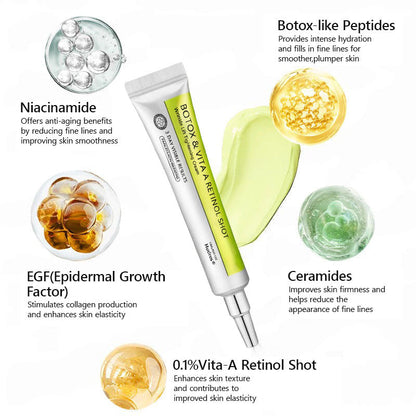 Hudros® Botox & Vita-A Retinol Shot Wrinkle-Lift Tightening cream - Last Day Promotion 70% OFF