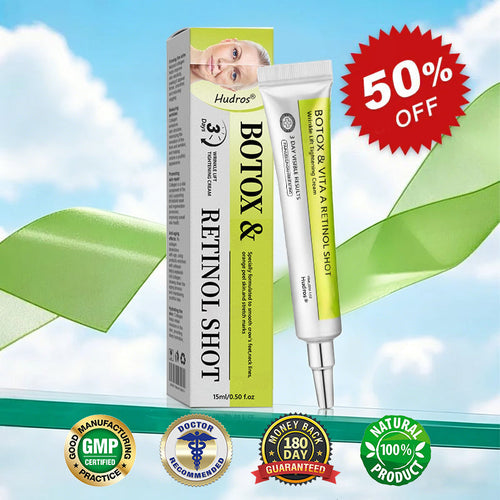 Hudros® Botox & Vita-A Retinol Shot Wrinkle-Lift Tightening cream - Last Day Promotion 70% OFF