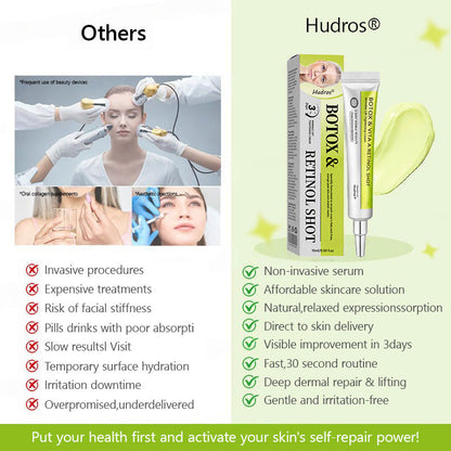 Hudros® Botox & Vita-A Retinol Shot Wrinkle-Lift Tightening cream - Last Day Promotion 70% OFF