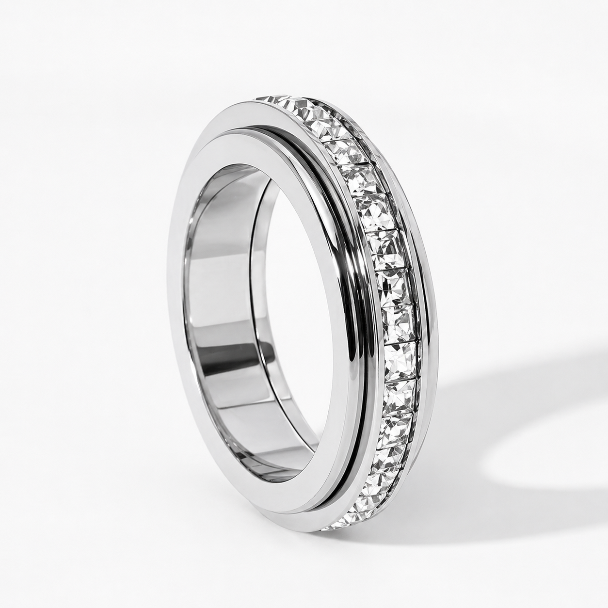 💎 Oneswear® Rotatable Starry Sky Ring — A Calming Touch for Everyday Stress