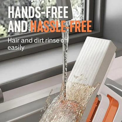 ✨🧽 Mini Self-Squeezing Mop – No-Hands Cleaning Tool | Perfect for Kitchen, Bathroom, Glass & Small Spaces | Compact & Lightweight