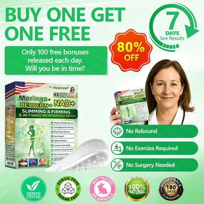 【𝐿𝑎𝑠𝑡 𝐷𝑎𝑦 𝑃𝑟𝑜𝑚𝑜𝑡𝑖𝑜𝑛 80% 𝑂𝐹𝐹】👩🏼‍⚕️ Healrize® 𝑀𝑜𝑟𝑖𝑛𝑔𝑎 · 𝐵𝑒𝑟𝑏𝑒𝑟𝑖𝑛𝑒 × 𝑁𝐴𝐷+10-𝑖𝑛-1 𝐴𝑑𝑣𝑎n𝑐𝑒𝑑 𝑁𝑎𝑛𝑜 𝑀𝑖𝑐𝑟𝑜𝑛𝑒𝑒𝑑𝑙𝑒 𝑃𝑎𝑡𝑐ℎ🔬𝟩 𝑃𝑎𝑡𝑐ℎ𝑒𝑠 𝑃𝑒𝑟 𝐵𝑜𝑥 · 𝑂𝑛𝑒-𝑊𝑒𝑒𝑘 𝑆𝑢𝑝𝑝𝑙𝑦