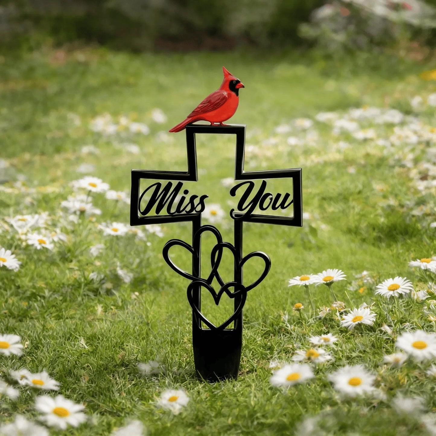 🐦LAST DAY 50% OFF -💖Metal Cemetery Memorial Plaque for Remembrance✝️