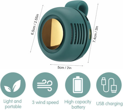 ✨2026 New Portable Clip-On Fan — Wearable for Outdoors, Travel, and Office Use🔥🔥