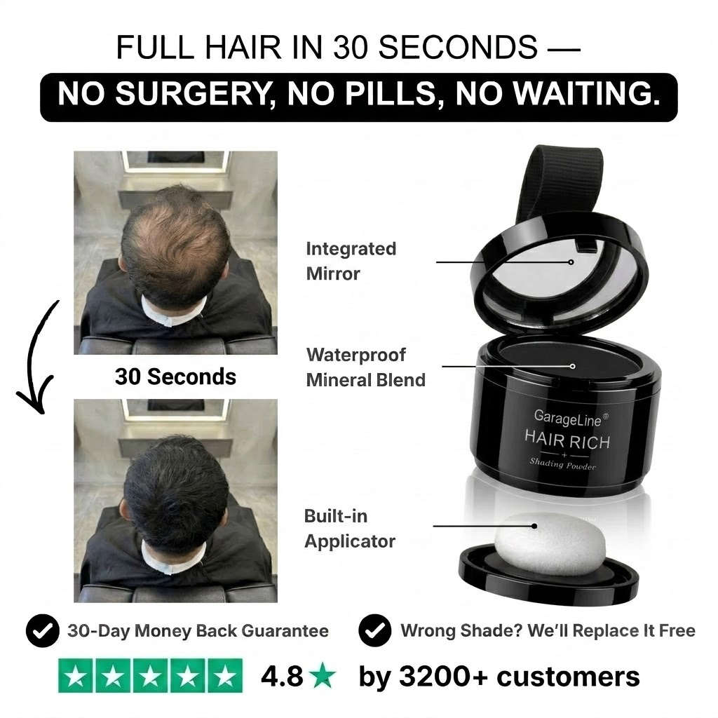 GarageLine®🎁Hairline Powder - RInstant Root Cover & Fill