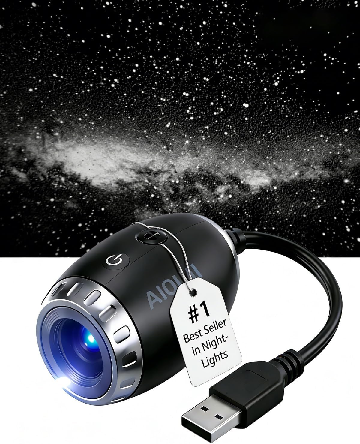 ✨✨REBYIPO® 2026 Upgraded Model Portable and Adjustable 2-in-1 Night Light + Star Projector🔥🔥