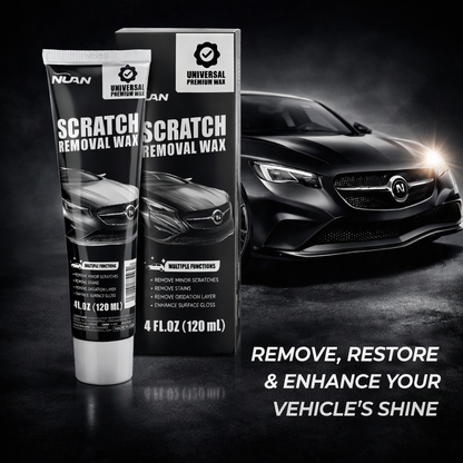 ✨✨ REBYIPO® 2026 All-New Upgraded Car Scratch Repair Wax — Includes Application Sponge and Towel🔥🔥