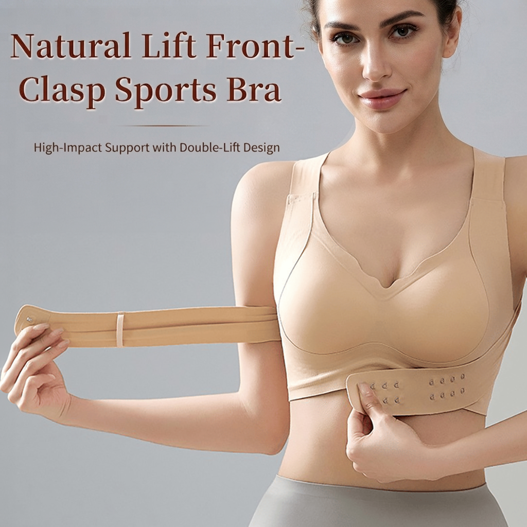 🌸2026 New Arrival Front Buckle Bra – Lifting Correction + Easy On/Off, Comfortable for Daily/Workout