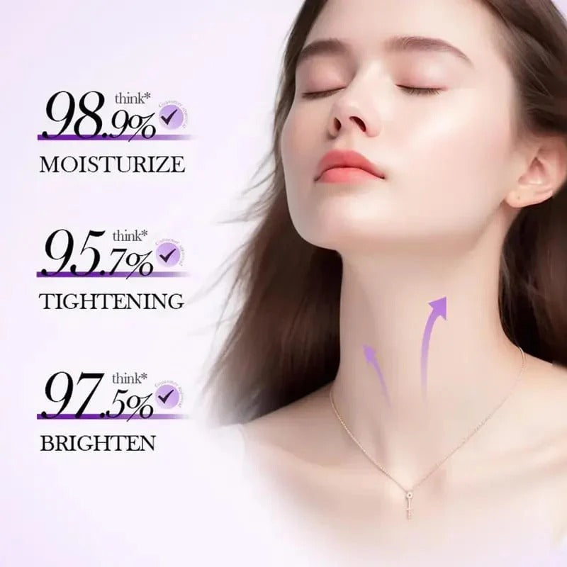 ✨ Instant Neck Lift Cream  — 🧴 Infused with Retinol & Hyaluronic Acid | Firms the Neck, Reduces Wrinkles & Double Chin