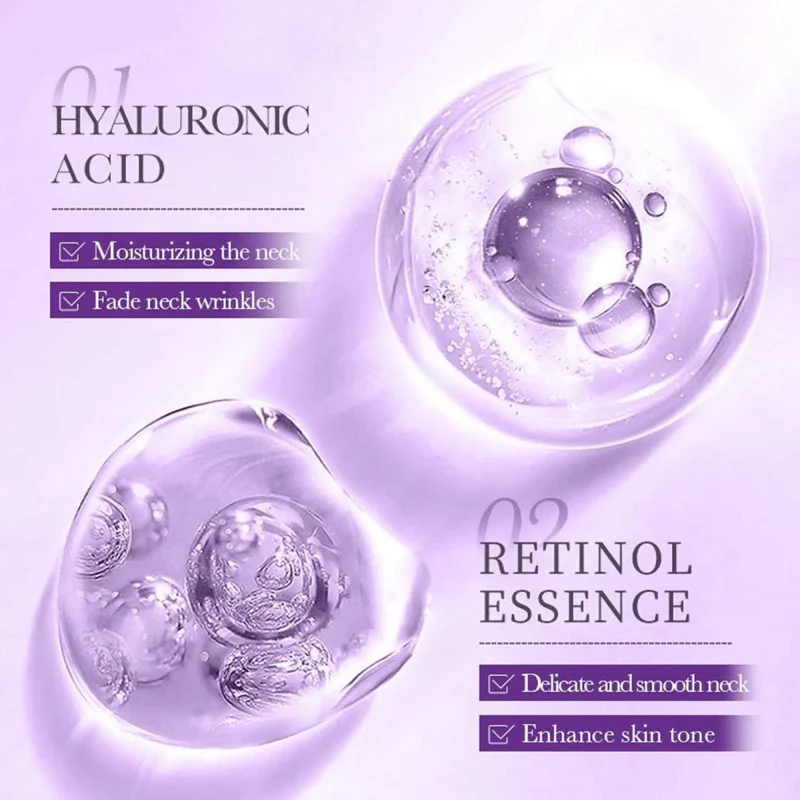 ✨ Instant Neck Lift Cream  — 🧴 Infused with Retinol & Hyaluronic Acid | Firms the Neck, Reduces Wrinkles & Double Chin