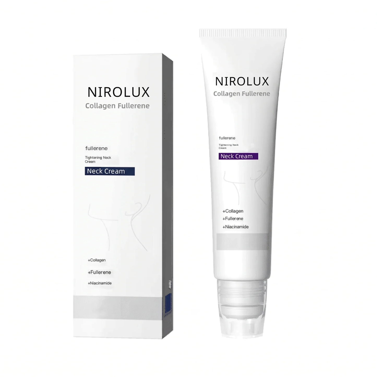 ✨ Instant Neck Lift Cream  — 🧴 Infused with Retinol & Hyaluronic Acid | Firms the Neck, Reduces Wrinkles & Double Chin