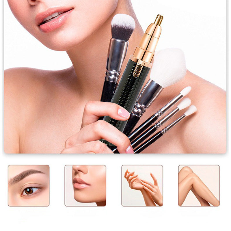 ✅ LIMITED-TIME 50% OFF! 3-in-1 Electric Eyebrow Trimmer – Interchangeable Heads for Brows, Face, and Detail Trimming – Ideal for Men and Women, Keeps You Groomed Anywhere, Anytime