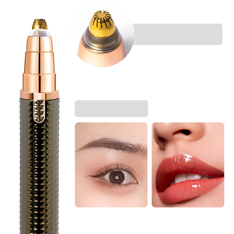 ✅ LIMITED-TIME 50% OFF! 3-in-1 Electric Eyebrow Trimmer – Interchangeable Heads for Brows, Face, and Detail Trimming – Ideal for Men and Women, Keeps You Groomed Anywhere, Anytime